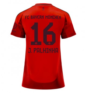 Bayern Munich Joao Palhinha #16 Primera Equipación Mujer 2024-25 Manga Corta